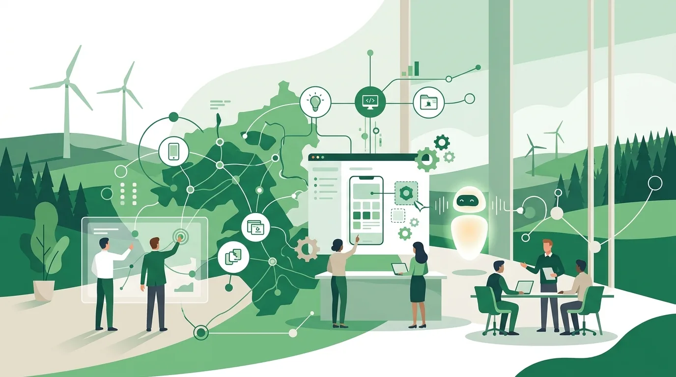 Illustration zur Frage „Woran erkenne ich einen guten App-Entwickler im Westerwald?“