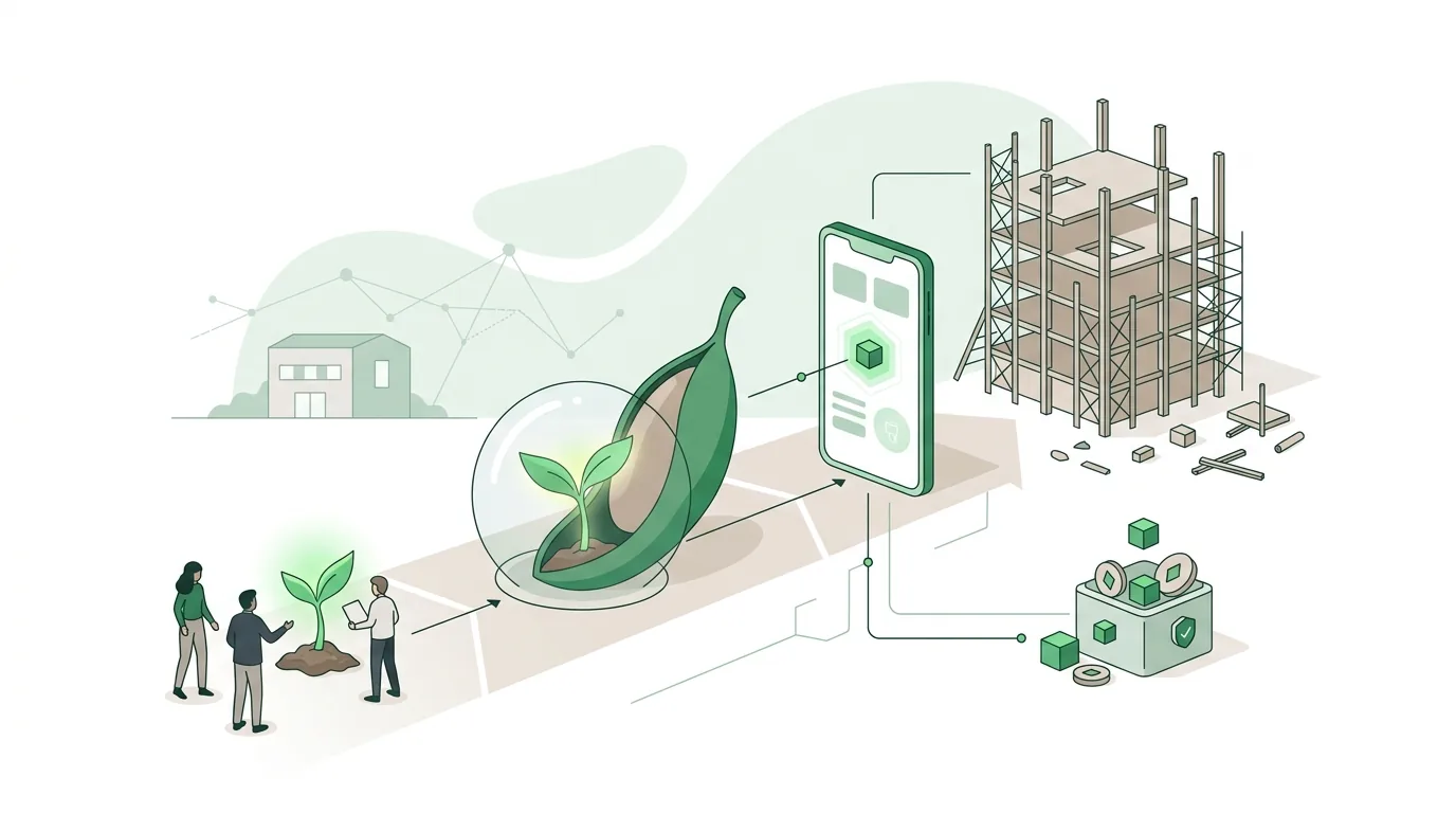 Illustration zur Frage „Wie senkt ein MVP die Kosten der App-Entwicklung?“