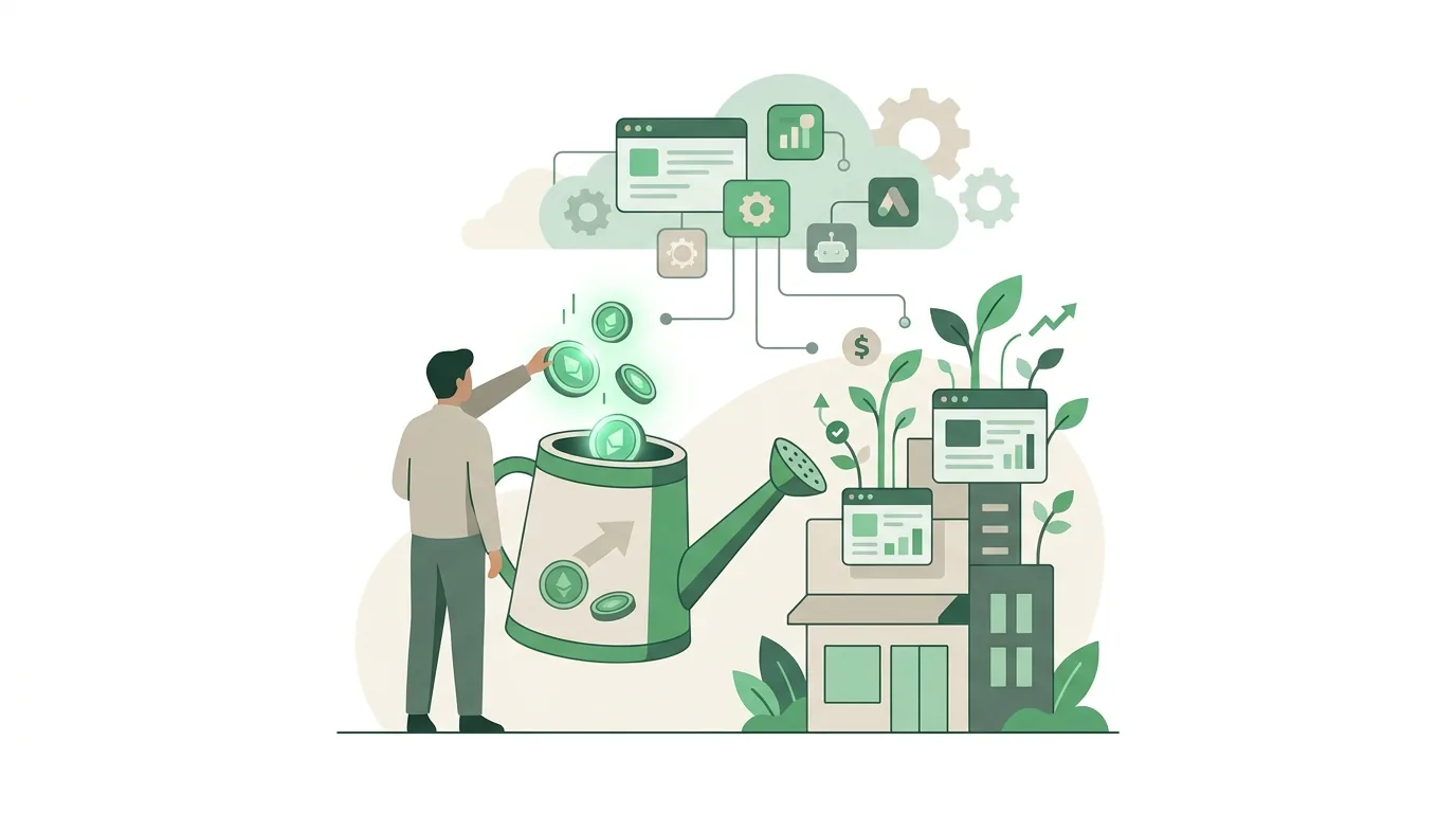 Illustration zur Frage „Wie viel Geld sollte man in Google Ads investieren?“