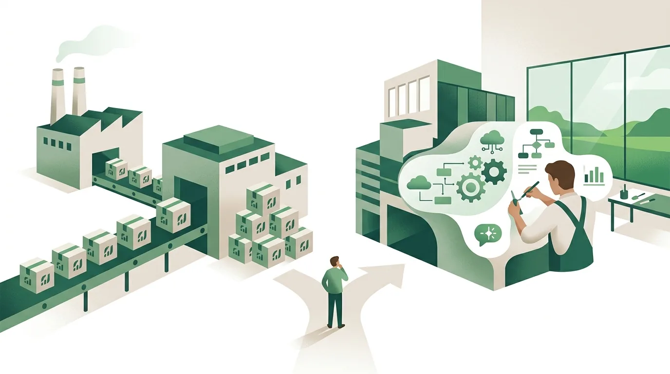Illustration zur Frage „Software: Fertig kaufen oder individuell entwickeln lassen?“