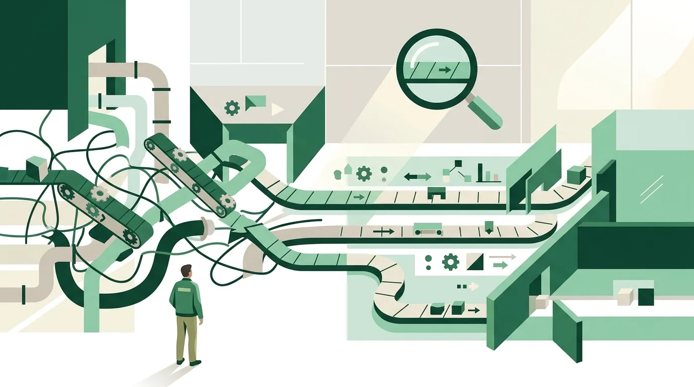 Illustration zum Abschnitt „Was ist eine Prozessanalyse? Definition und Abgrenzung“