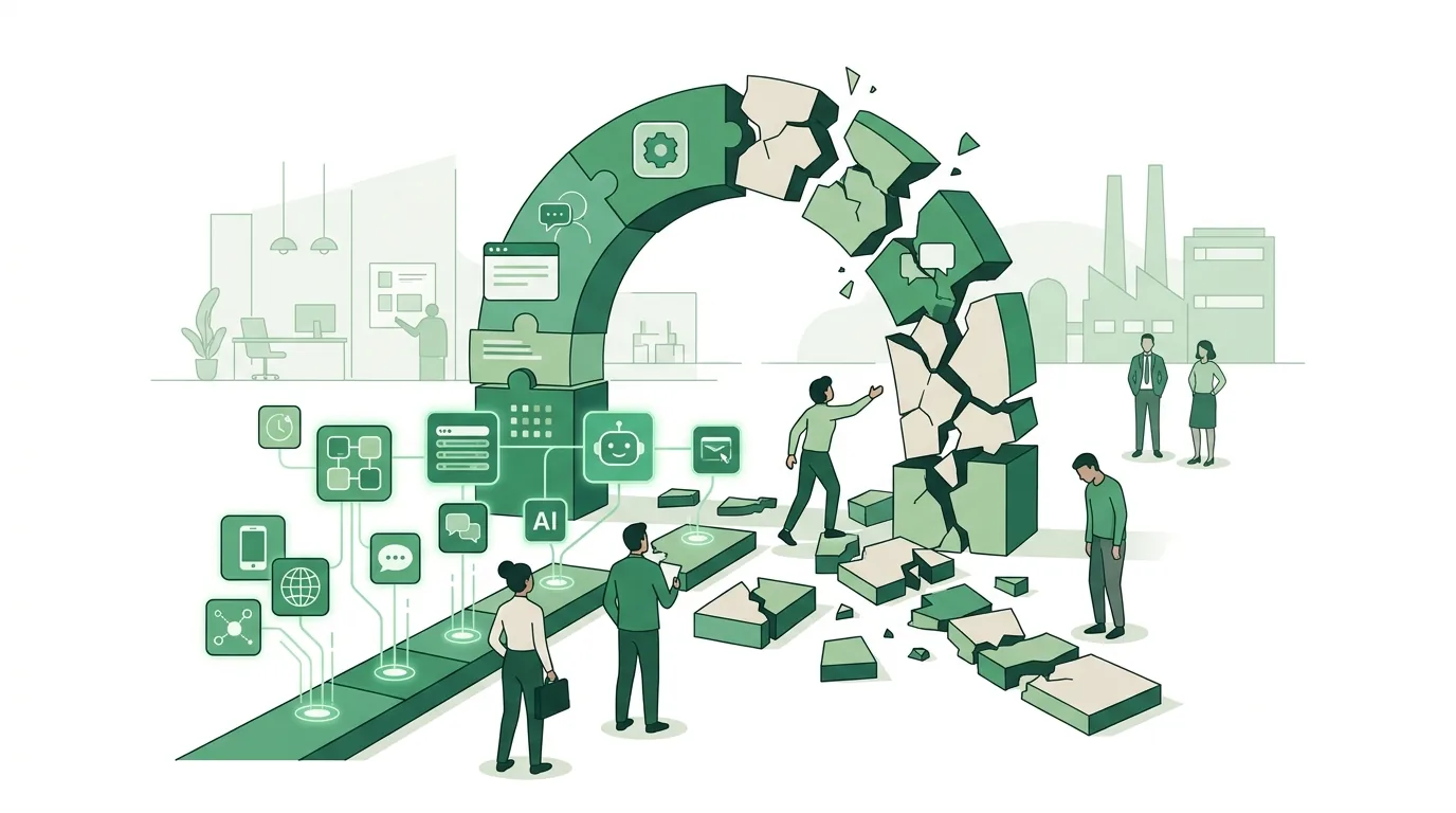 Illustration zur Frage „Warum scheitern Software-Einführungen?“