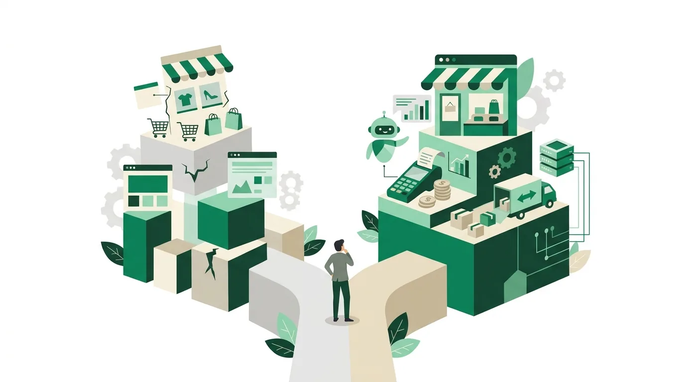 Illustration for the question “Can you create an online store for free?”